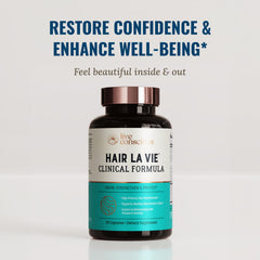 Hair La Vie composición de ingredientes con biotina y saw palmetto explicada