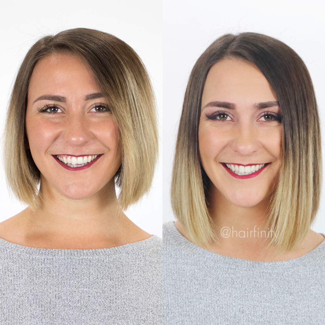 Hairfinity etiqueta nutricional con información clara de la fórmula