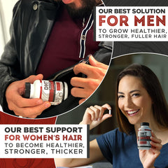 Hairo Nutrition etiqueta en detalle con lista de ingredientes y certificaciones de calidad