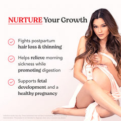 HAIRtamin ingredientes claves visuales que transmiten nutrición balanceada