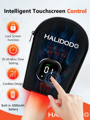 HALIDODO 3000mAh rechargeable battery powering multiple sessions