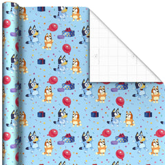 Hallmark Bluey diseño celeste con Bluey y Bingo atractivo infantil