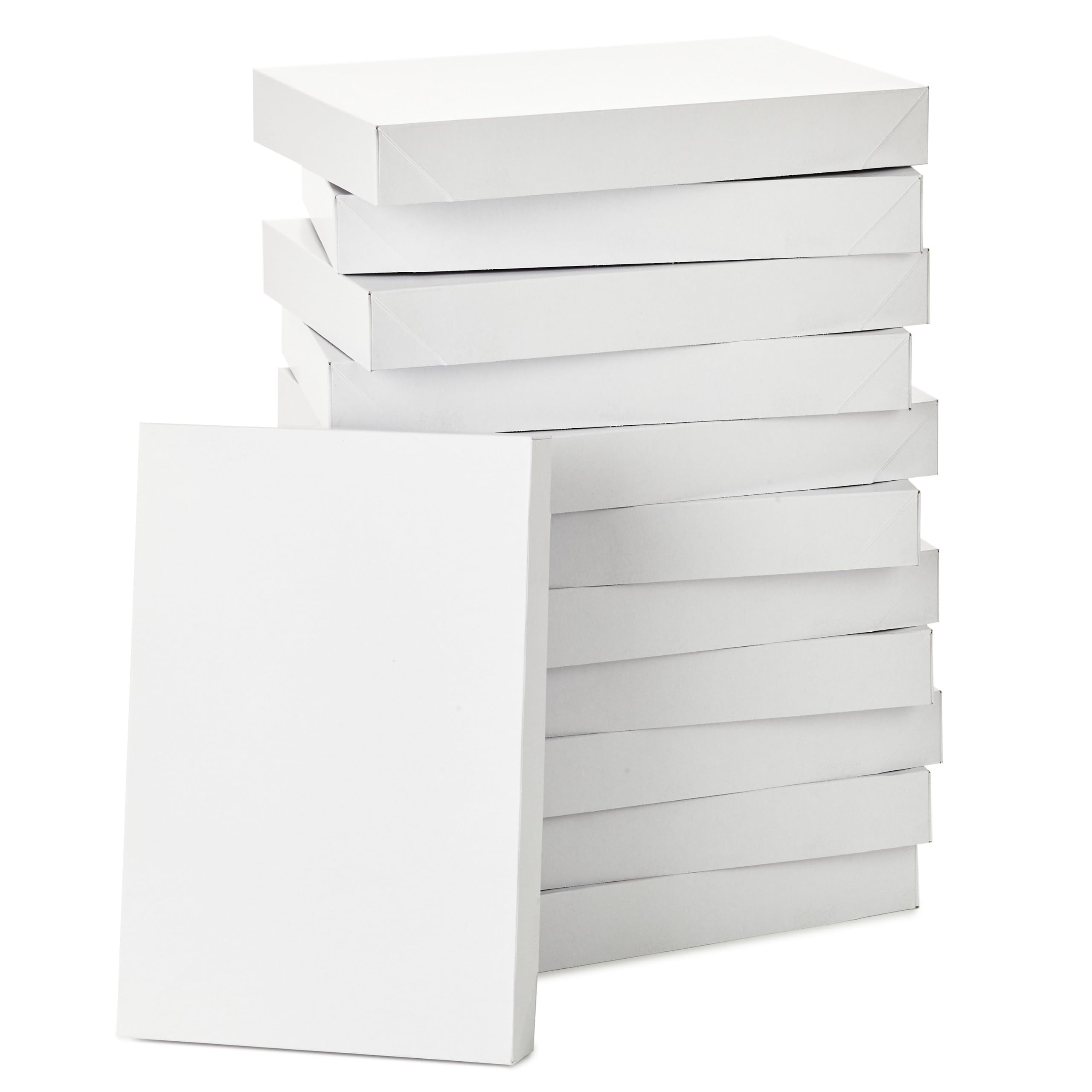 Hallmark caja frontal 17" XL blanca mostrando presentación profesional