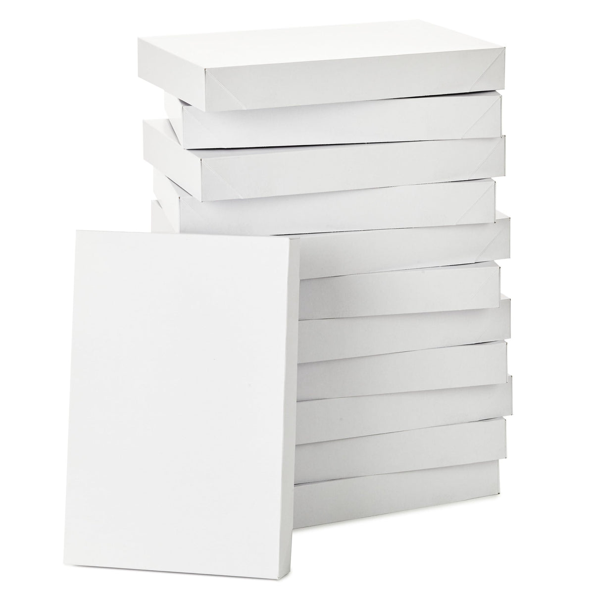 Hallmark caja frontal 17" XL blanca mostrando presentación profesional