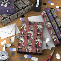 Hallmark primer plano de Sally y Zero mostrando colores y personajes reconocibles