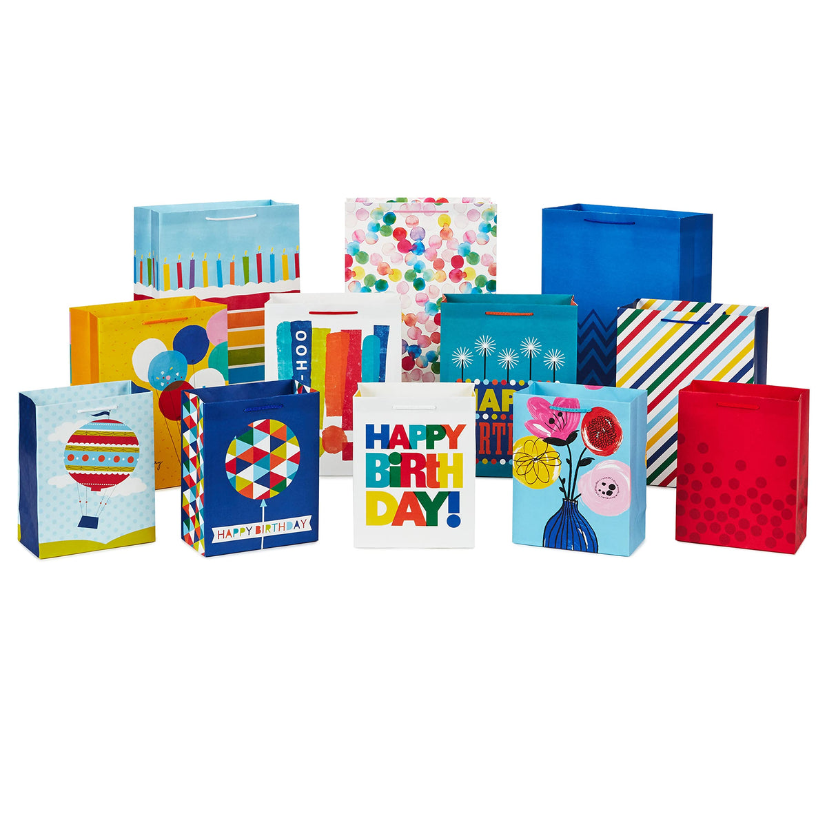 Hallmark frente del pack mostrando diseños variados y ahorro