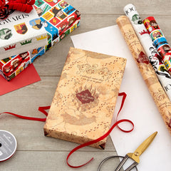 Hallmark detalle del Mapa del Merodeador mostrando ilustraciones nítidas