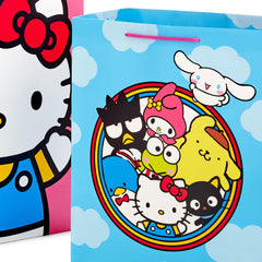Hallmark comparación de las dos bolsas tamaños visuales para elegir