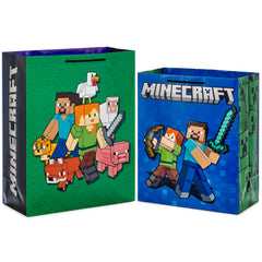 Hallmark bolsa frontal del pack con diseño Minecraft, ideal para regalar