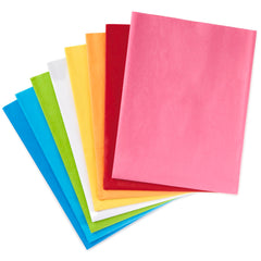 Hallmark paquete frontal mostrando 120 hojas y colores variados para presentación