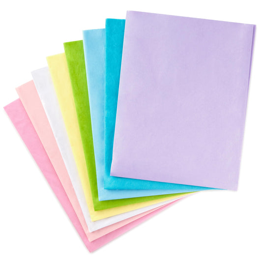 Hallmark pack frontal mostrando las 120 hojas y variedad de colores para presentación atractiva