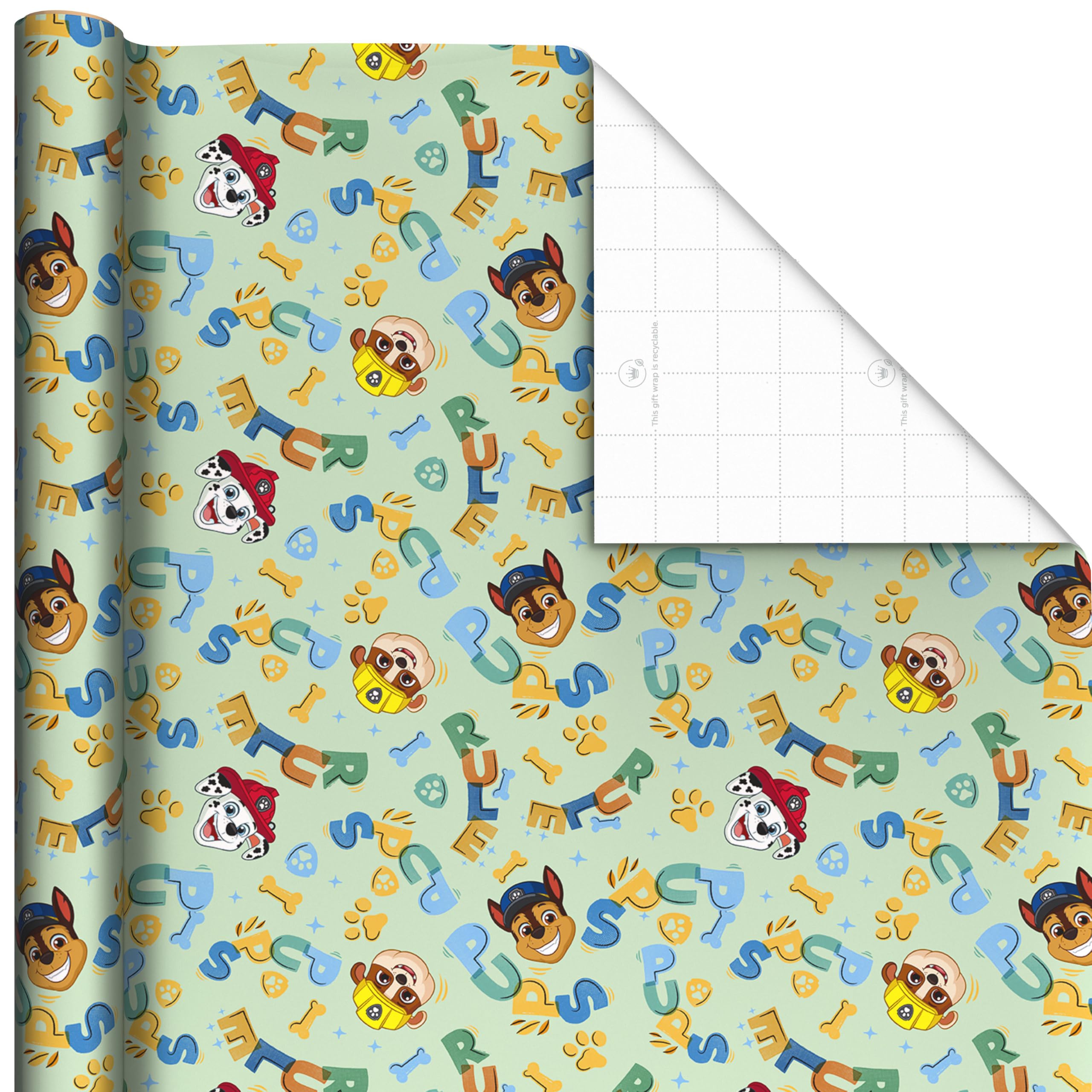Hallmark Paw Patrol textura del papel resistente y suave
