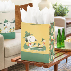 Hallmark Peanuts bolsa XL frontal ideal para regalos voluminosos