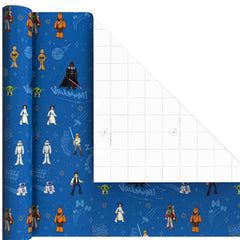 Hallmark papel con diseño Darth Vader, atractivo para fans y ocasión temática
