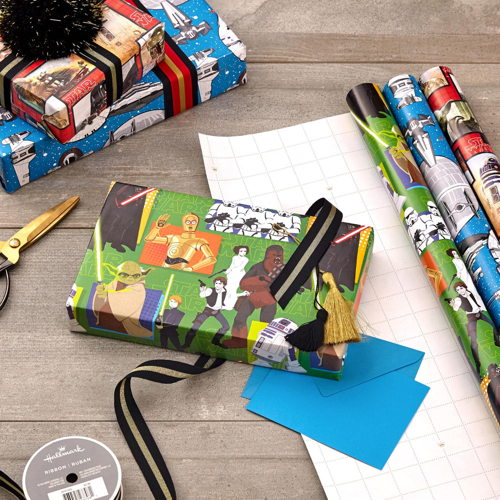 Hallmark detalle de textura de papel, muestra impresión nítida y duradera