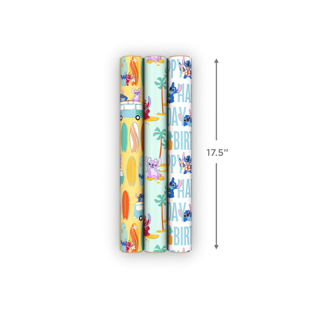 Hallmark piñas y "Happy Birthday" para un envoltorio festivo y colorido