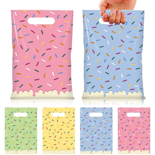 Hallswl bolsa frontal del paquete mostrando diseño de helado, ideal para cumpleaños