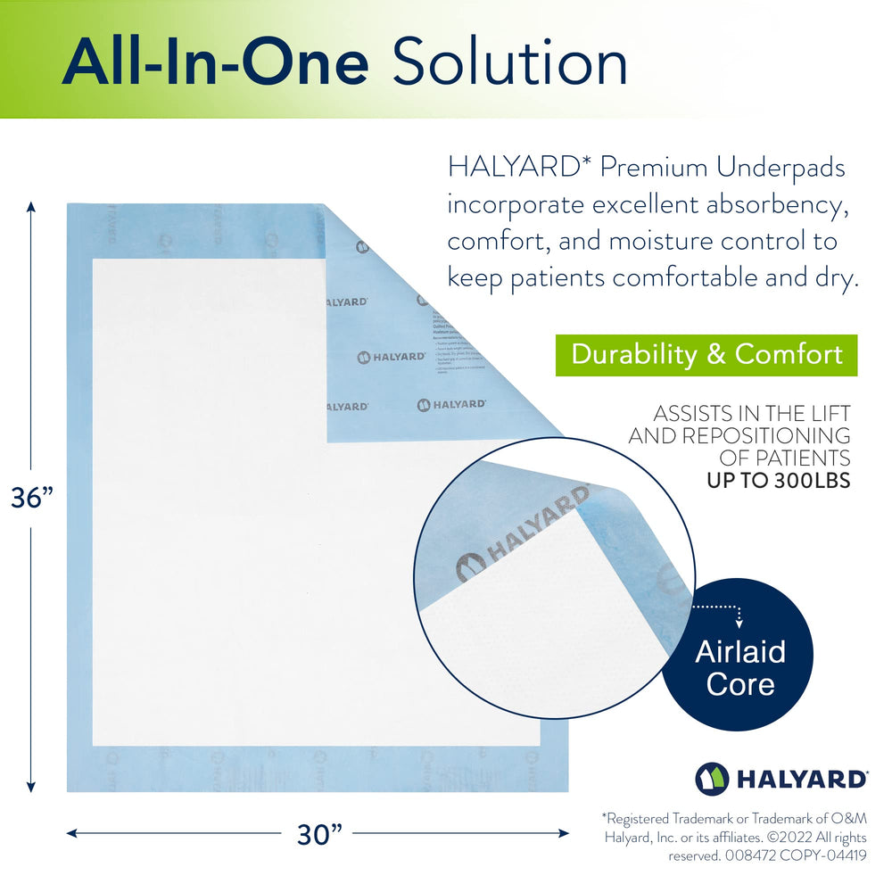 HALYARD detalle de la textura superior que mejora confort y absorción