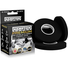 Hampton Adams caja frontal mostrando el rollo y beneficios visibles