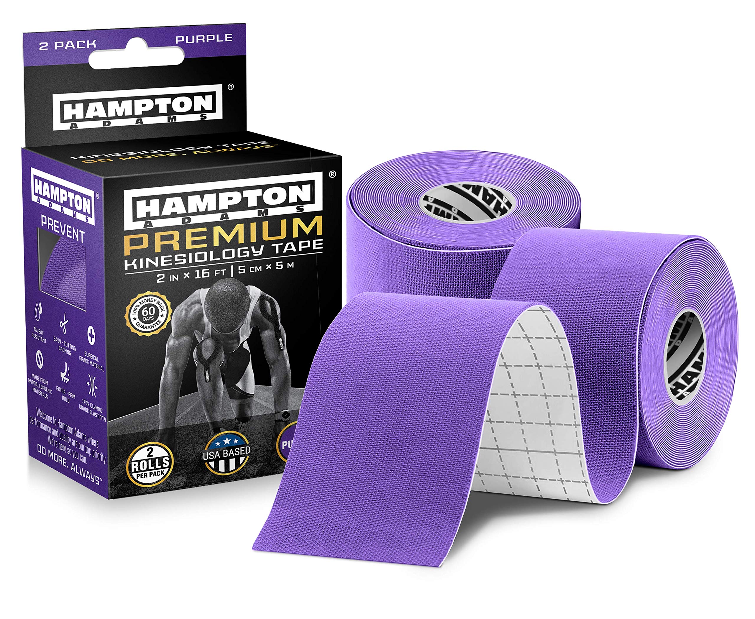 Hampton Adams empaque frontal mostrando rollo y pack en beneficio práctico