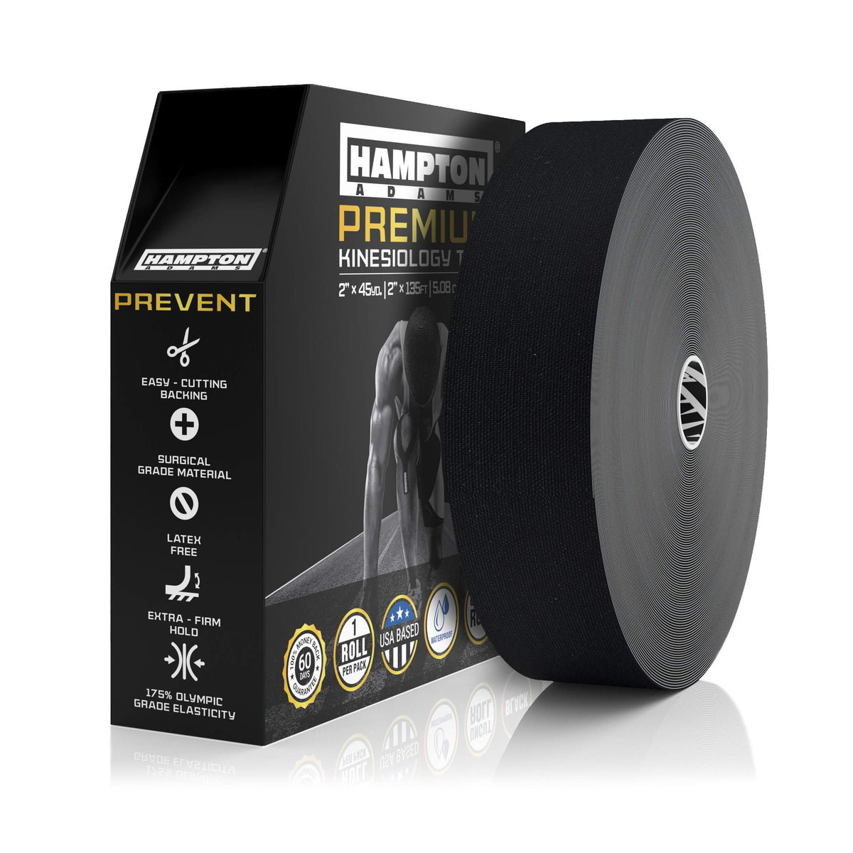 hampton adams rollo frontal mostrando longitud y practicidad para profesionales