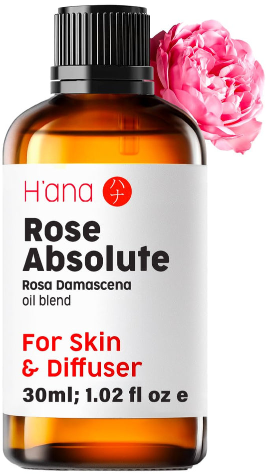 H'ana frasco frontal de 1 fl oz mostrando presentación y pureza