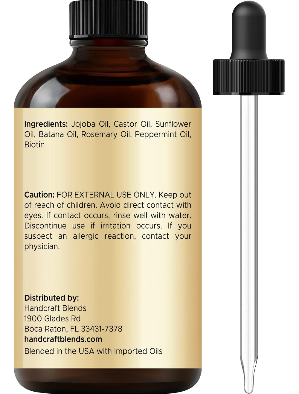 Aplicación del aceite Handcraft Blends en manos sobre cabello húmedo, controla frizz