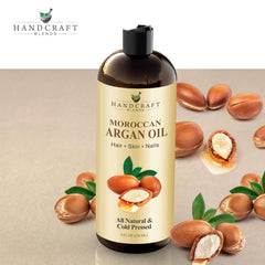Handcraft Blends textura del aceite en gotas resaltando absorción rápida