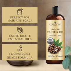 Handcraft Blends gota de aceite mostrando textura nutritiva y brillo
