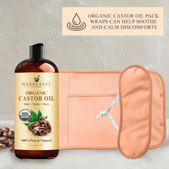Handcraft Blends pack sobre almohada en escenario relajación mostrando uso cómodo