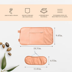 Handcraft Blends envoltura aplicada en abdomen demostrando comodidad y sujeción segura