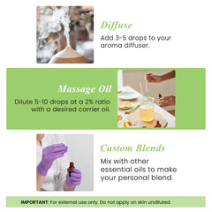Handcraft Blends aceite en gota sobre piel mostrando textura pura