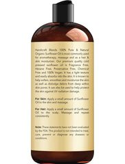 Gotas y textura del aceite Handcraft Blends resaltando absorción ligera y natural