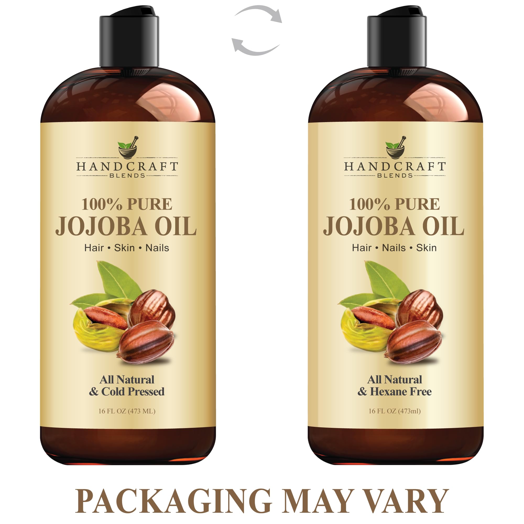 Handcraft Blends gotas de aceite sobre la mano para textura ligera