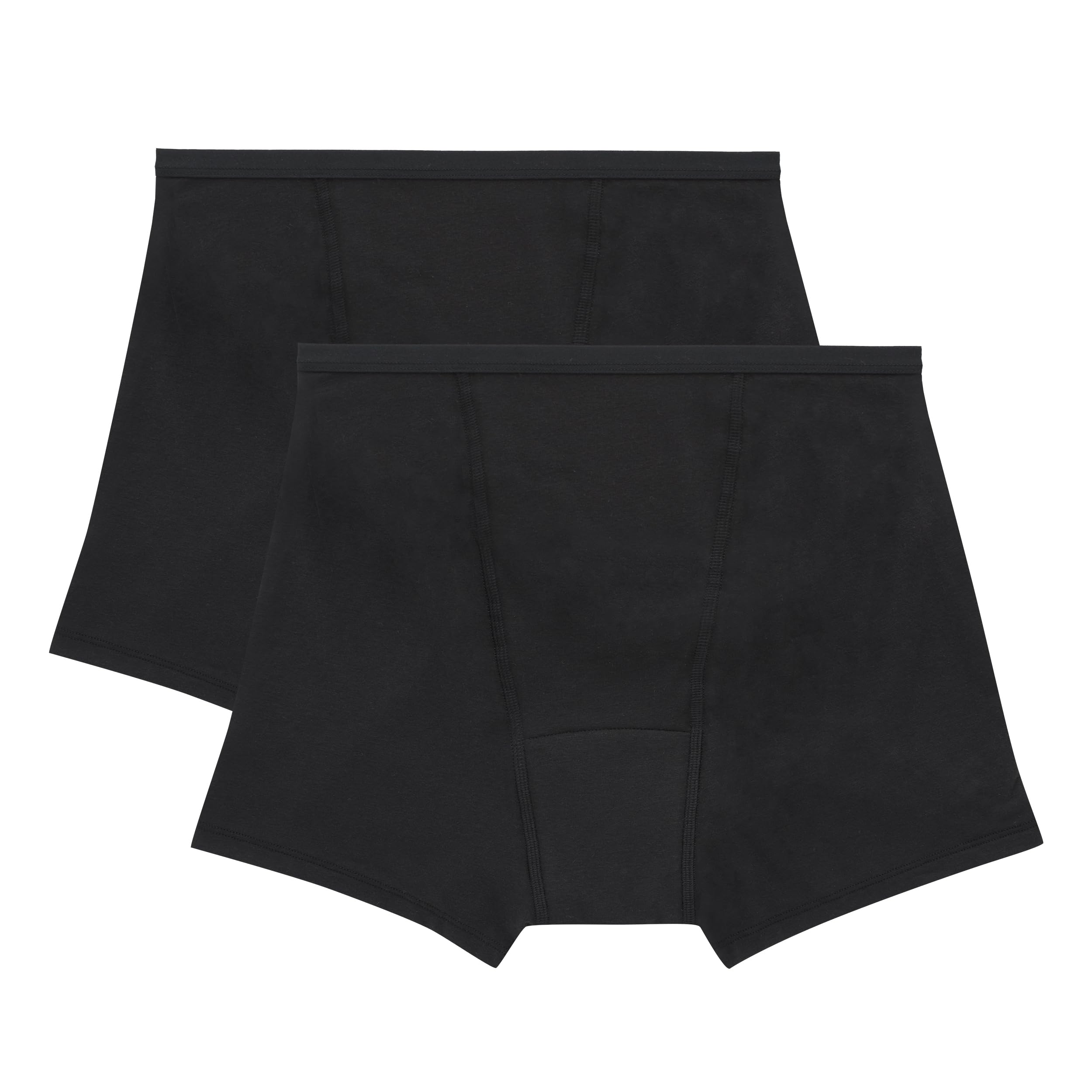 Hanes frontal del paquete mostrando diseño y protección super leaks