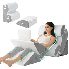 Hansleep vista frontal del set 6 piezas mostrando empaquetado y beneficios