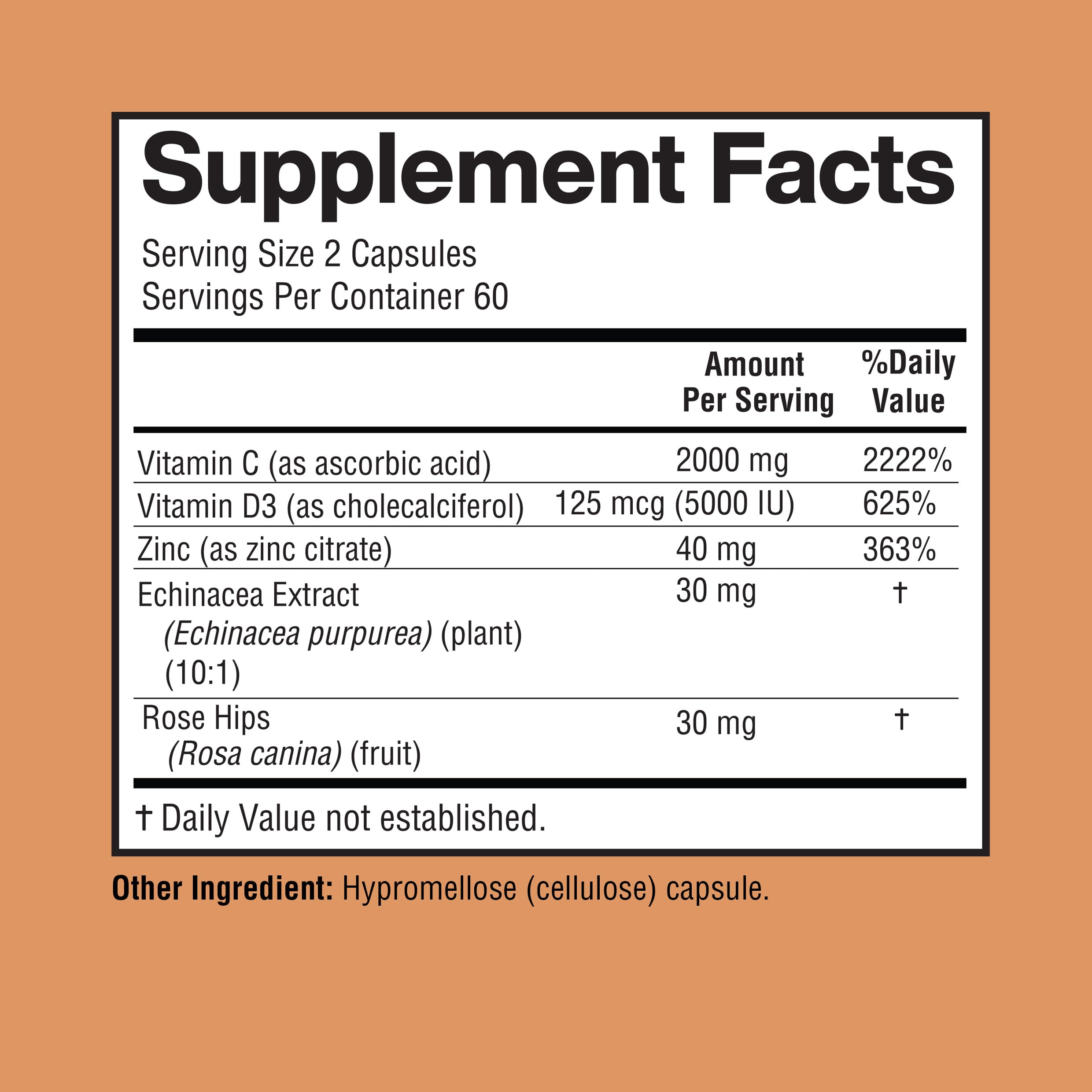 Happi Mi Nutrition cápsulas en mano para visual de tamaño y uso conveniente