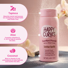 happy curves envase en mano para comparar tamaño y portabilidad