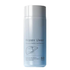 Happy Liver envase frontal mostrando etiqueta clara y beneficios