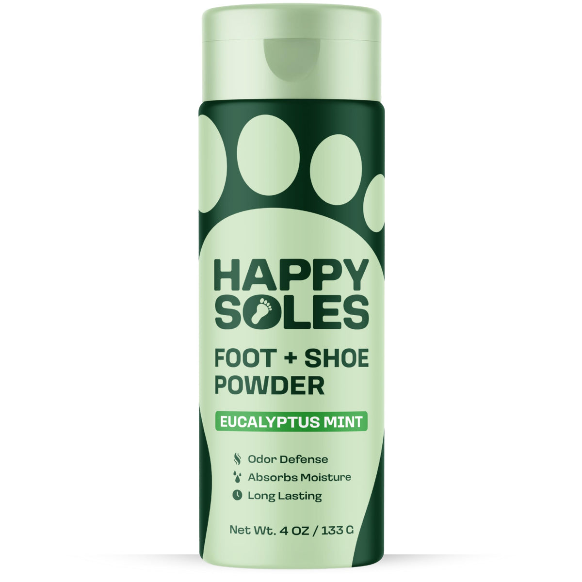 HAPPY SOLES frente del empaque mostrando diseño y beneficio frescura