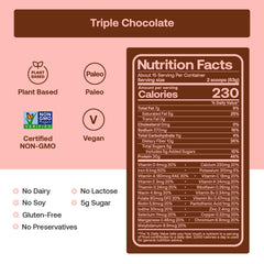 Montaje de superalimentos del blend Happy Viking mostrando variedad nutritiva
