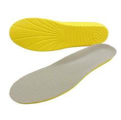 Happystep plantilla colocada dentro de una zapatilla mejorando comodidad