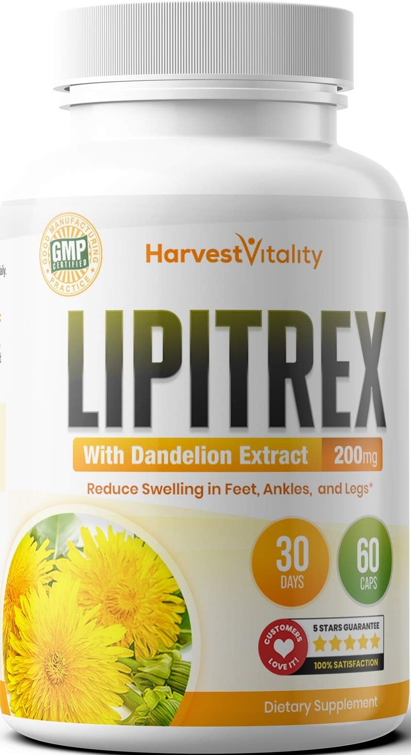 Harvest Vitality Lipitrex tabletas textura y forma para dosificación sencilla