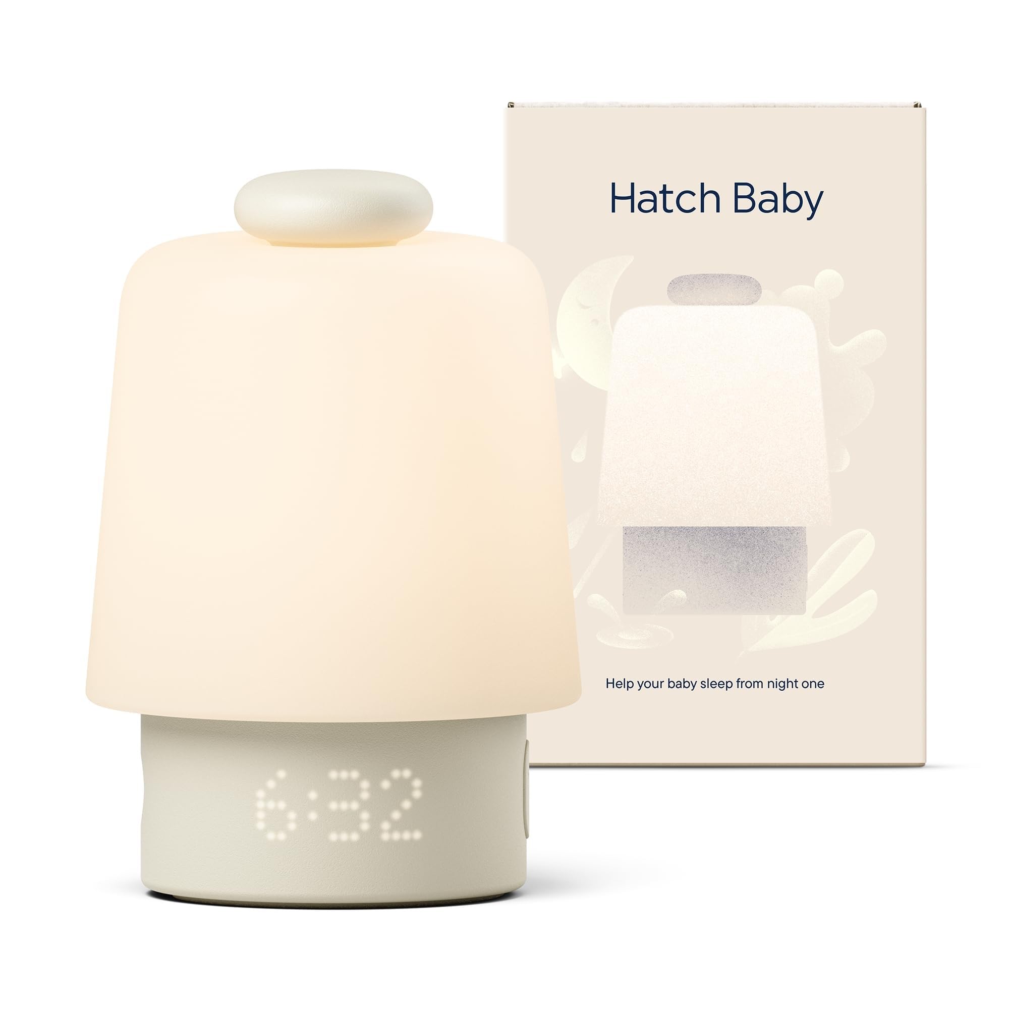 Hatch Baby frontal en Putty mostrando diseño compacto y control fácil