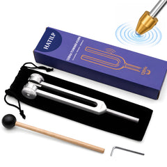 HATILP diapasón 128Hz frontal, diseño estable y listo para meditación
