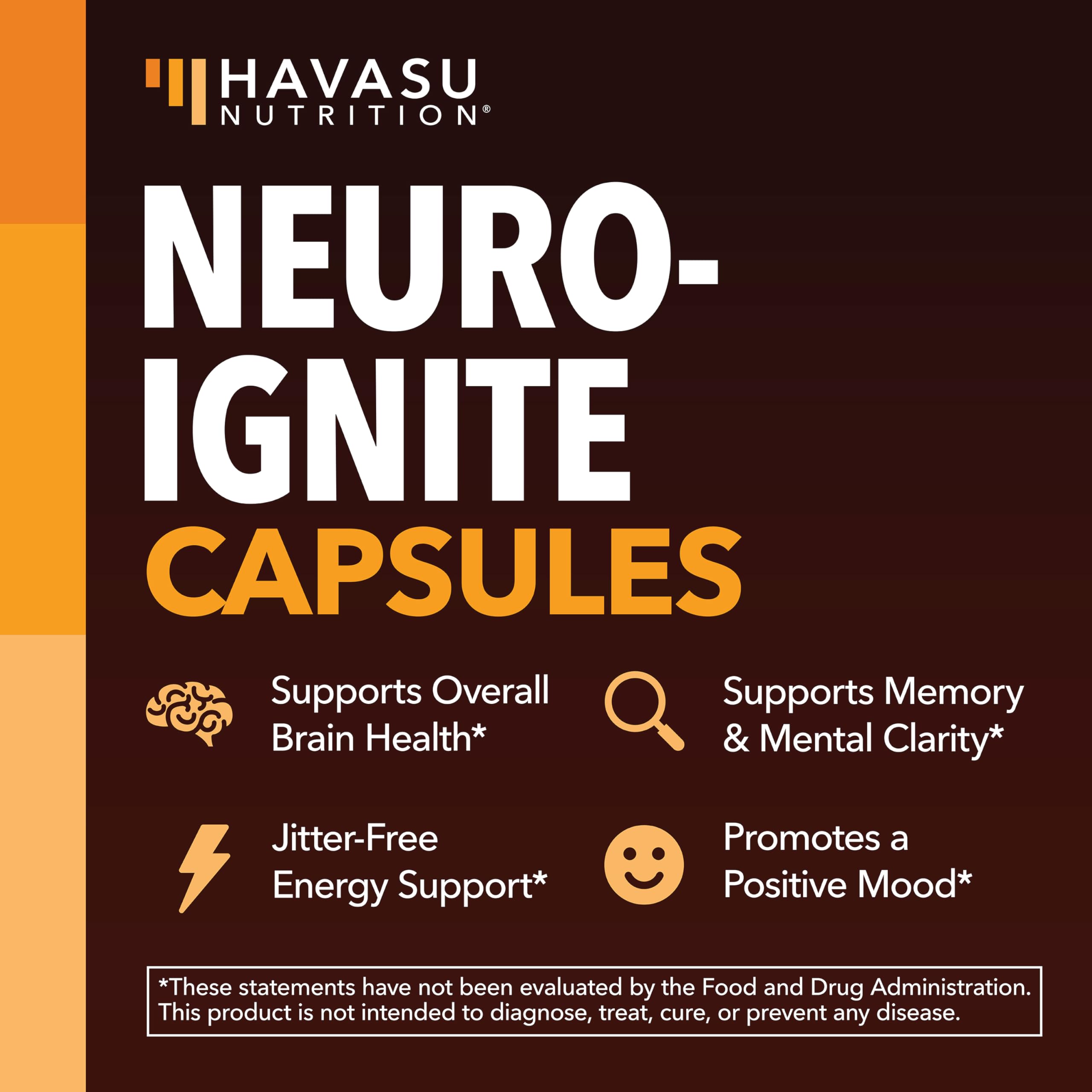 HAVASU NUTRITION primer plano de cápsula que resalta textura y calidad
