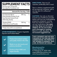 HAVASU NUTRITION cápsula cerca texturizada fácil de tragar