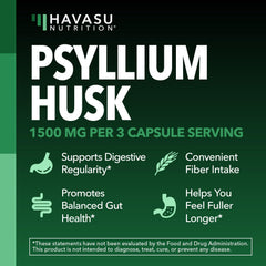 HAVASU NUTRITION detalle de cápsula que muestra calidad y textura limpia