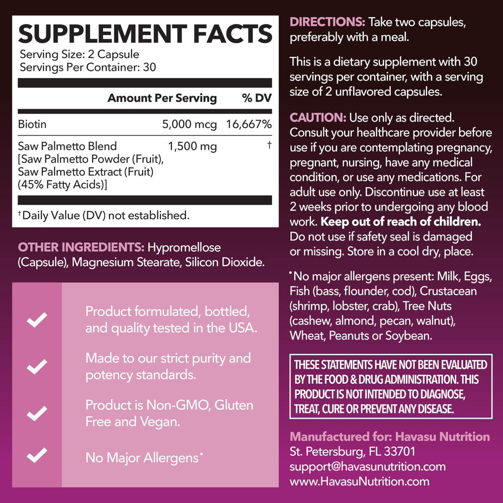 HAVASU NUTRITION cápsula abierta detalle, muestra pureza y fácil absorción