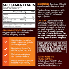 HAVASU NUTRITION macro de cápsula mostrando textura y pureza del aceite